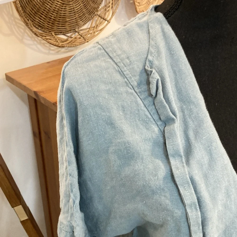 Linenfox open blazer - Picture 2 of 15
